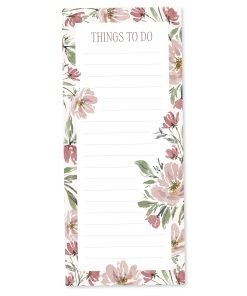 Watercolor Garden Floral Notepad