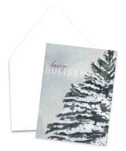 Happy Holidays Christmas Greeting Card