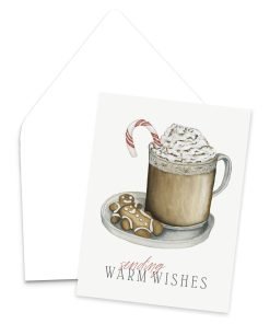 Sending Warm Wishes Christmas Greeting Card