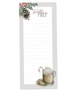 Holiday Prep Watercolor To-Do List Notepad